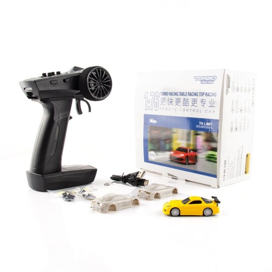Turbo Racing C71 1/76 Yellow - RTR Turbo Racing C71 1/76 Yellow - RTR