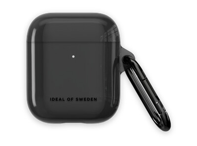 Ideal Of Sweden Clear Airpods Case Tinted Black
