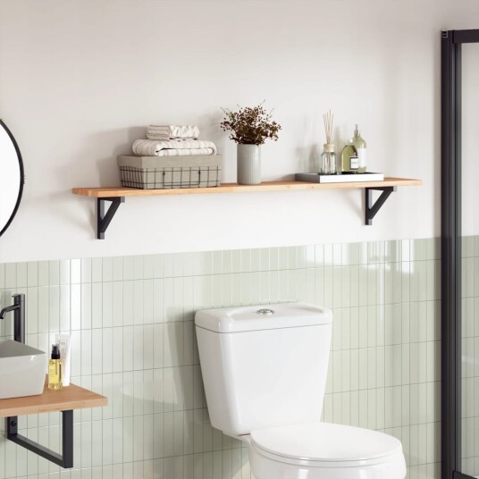 Bordplate rektangulær 160x20x2 cm heltre akasie