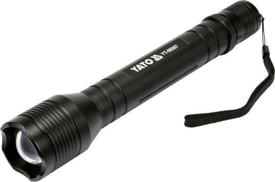 Yato YT 08567 LED lommelykt 10W 1000 lumen 350 meter aluminium