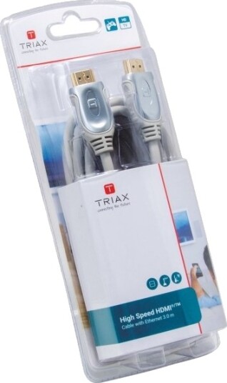 Triax 370717 3 M Hdmi Type A Standard Hdmi Type A Standard Audio Return Channel Arc Grå