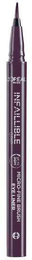 Loreal Paris Infaillible Grip 36H Micro-Fine Brush Eyeliner 04 Dew Ber Loreal Paris Infaillible Grip 36H Micro-Fine Brush Eyeliner 04 Dew Ber
