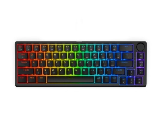 Krux Atax 65% Pro Rgb, 65%, Usb, Mekanisk Nøkkelbryter, Qwerty, Rgb Led, Sort Krux Atax 65% Pro Rgb, 65%, Usb, Mekanisk Nøkkelbryter, Qwerty, Rgb Led, Sort