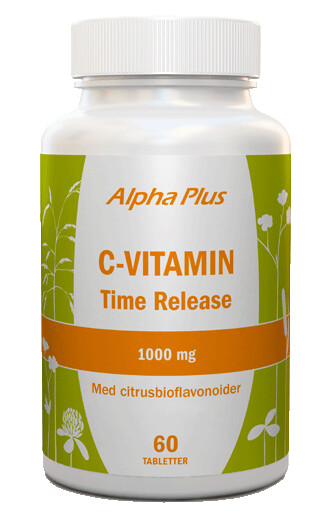 C-vitamin Time Relase 1000mg 60 tabletter