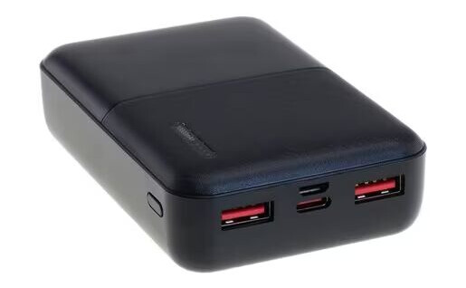 Powerbank 10000 mAh med 2xUSB og 1xUSBC