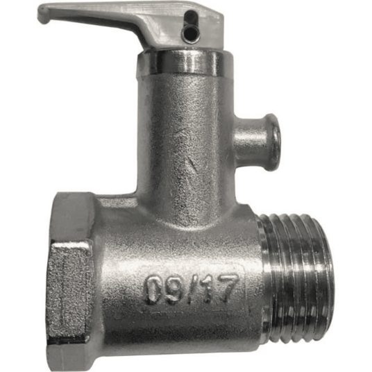 Sikkerhetsventil varmtvanns bereder Basic/Slim 6 bar Sikkerhetsventil varmtvanns bereder Basic/Slim 6 bar