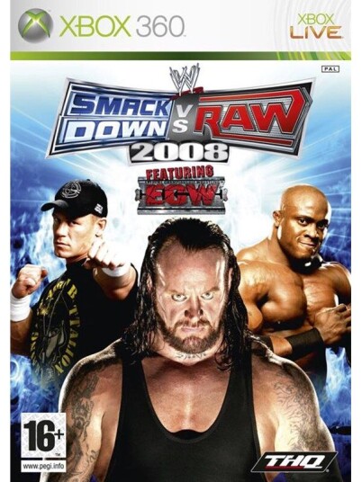 WWE SmackDown! vs. RAW 2008  (Xbox 360)