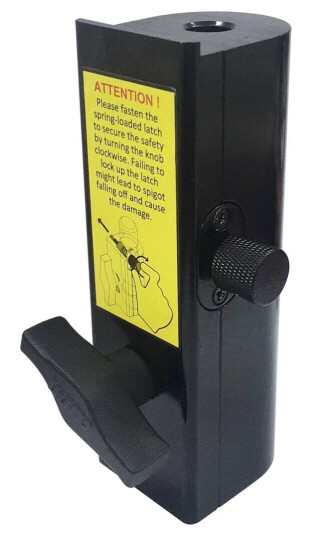 Kupo Ks-089b Ø28mm Hun Mottaker Sort. Swl 100kg. Tuv