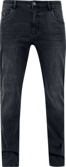 Urban Classics Jeans - Stretch Jeans - W32L32 til W38L32 - Herrer - svart