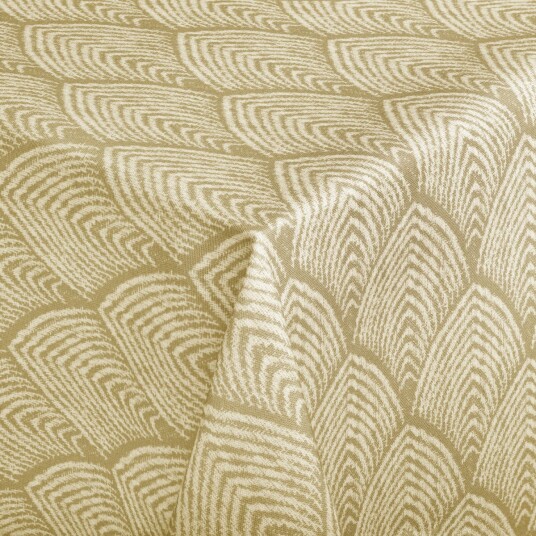 ERWIN M. Duk Leaf kvadratisk; 100x100 cm (BxL); Sand; Kvadratisk