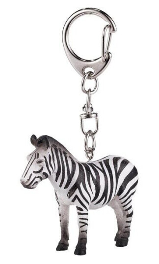 Mojo Keychain Zebra - 387495 Mojo Keychain Zebra - 387495