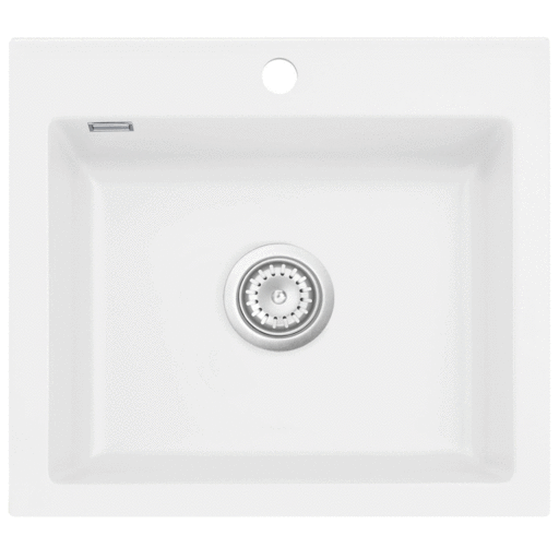Lavabo Mera 57 kjøkkenvask 57,5x51 cm, hvit Lavabo Mera 57 kjøkkenvask 57,5x51 cm, hvit