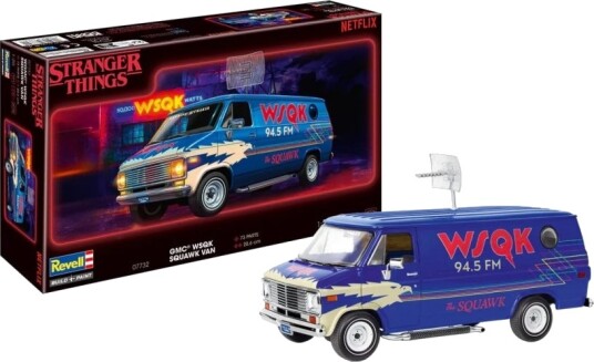 Revell Stranger Things Modellbil Byggesett 1:25 Revell Stranger Things Modellbil Byggesett 1:25