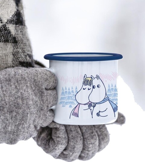 Mummi Emaljekopp Frostklar dag 3,7dl