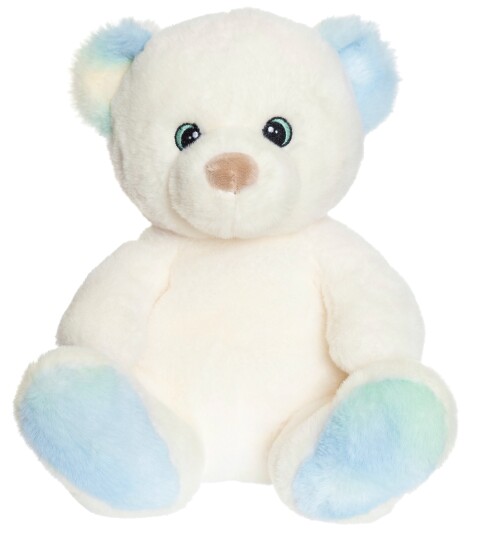 Teddykompaniet Kosedyr Charlie 25 cm Regnbuefarget