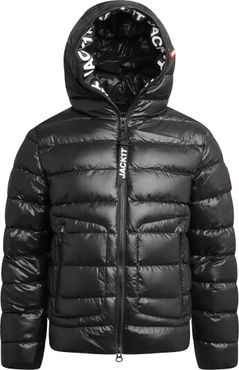 JACK1T R4D Tramline Puffer Racer Lux BLACK LUX M JACK1T R4D Tramline Puffer Racer Lux BLACK LUX M