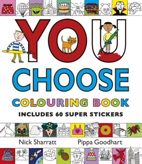 You Choose: Colouring Book with Stickers av Pippa Goodhart You Choose: Colouring Book with Stickers av Pippa Goodhart