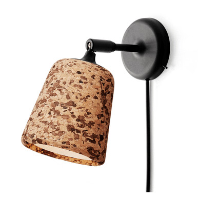 NEW WORKS Materiale Vegglampe Blandet Kork