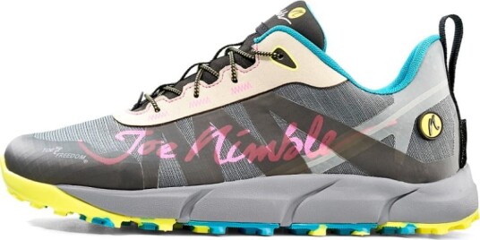 Joe Nimble Women's NimbleToes Trail Addict 37, Tinted Neon