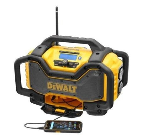 Dewalt DCR027 Byggradio med Bluetooth DAB/FM Gul Dewalt DCR027 Byggradio med Bluetooth DAB/FM Gul