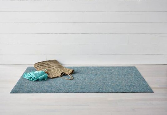 CHILEWICH Heathered Dørmatte 46x71cm AQUA