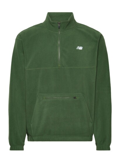 New Balance Polar Fleece 1/2 Zip Green M