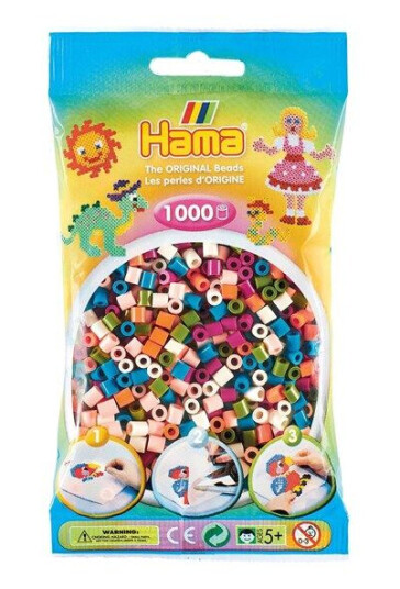 Hama Iron on bead mix 201-58 1000 pcs. Hama Iron on bead mix 201-58 1000 pcs.