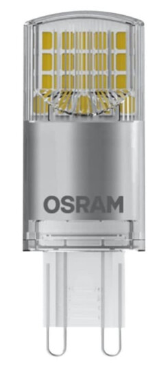 Ledvance OSRAM PIN LED-lyspære form: T20 klar finish G9 3.5 W ekvivalent 32 klasse A++ varmt hvitt lys 2700 K