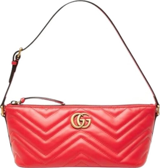 Gucci Vintage Dame Pre owned Rød ONE SIZE,