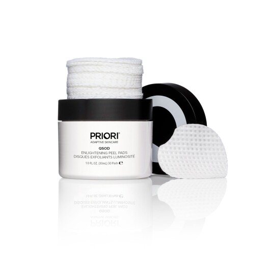 Priori QSOD Enlightening Peel Pads med retinol 30stk Priori QSOD Enlightening Peel Pads med retinol 30stk