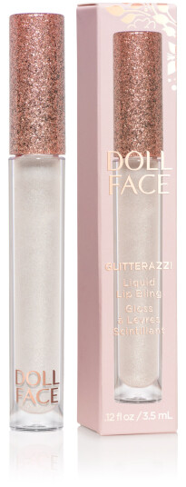 Doll Face Glitterazzi Liquid Lip Bling Platinum