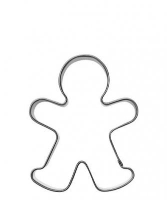 Pepperkakeform pepperkakegutt mini 4 cm