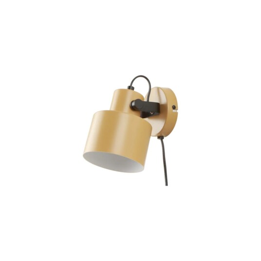 Ms - belysning Miami vegglampe - Oker gul Ms - belysning Miami vegglampe - Oker gul