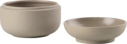 Zone Denmark Sensu boks med lokk Ø10,5x7,5 cm Taupe Zone Denmark Sensu boks med lokk Ø10,5x7,5 cm Taupe