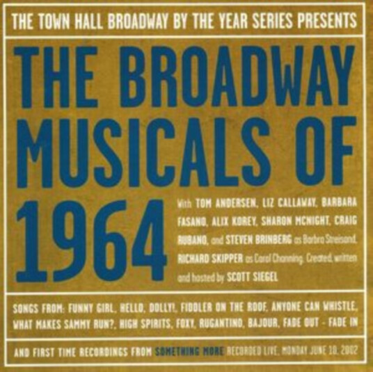Broadway Musicals Of 1964, O.b.c. Broadway Musicals Of 1964 / O.b.c. CD