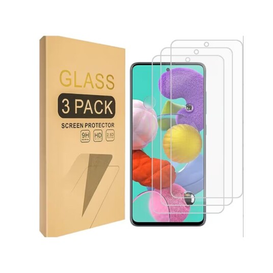 INF Skjermbeskytter for Samsung 0,33 mm herdet glass (3-pack) Samsung Galaxy A35/A55