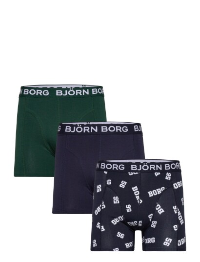 Björn Borg Cotton Stretch 56 Boxer 3P   Navy   XXL