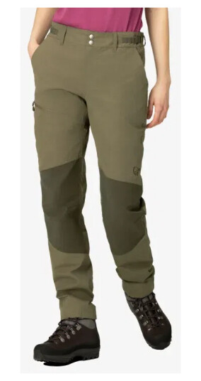 Norrøna Women's Femund Mid Cotton Pants Olive Night M, Olive Night