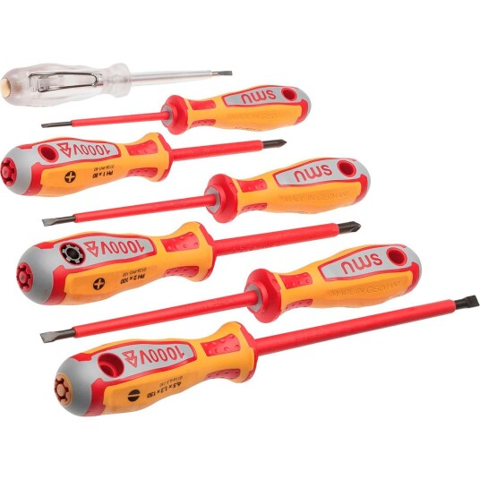 Nws Skrutrekkersett Vde 8 Stk. (096-8) Nws Skrutrekkersett Vde 8 Stk. (096-8)