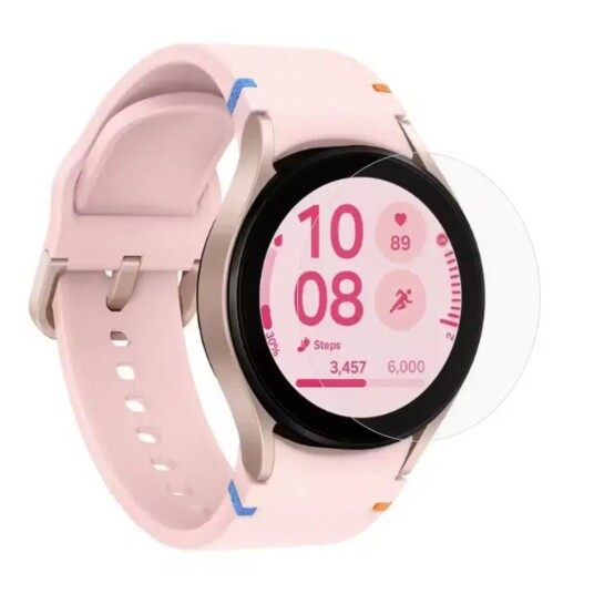 INCOVER Samsung Galaxy Watch 6 / 7 (40mm) Arc Edge Skjermbeskytter Herdet Glass - Gjennomsiktig