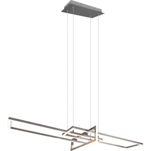Trio Lighting Pendel Salinas Børstet stål Trio Lighting Pendel Salinas Børstet stål