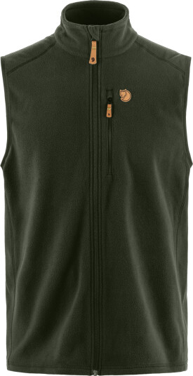 Fjellreven Men"s Övik Lite Fleece Vest Deep Forest M