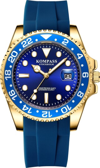 Kompass Grand Voyager Gold Blue