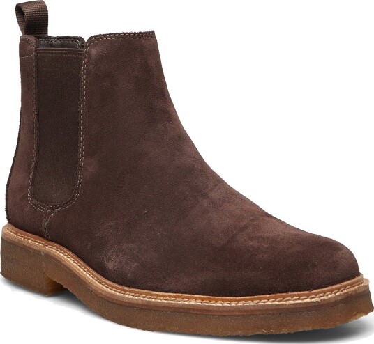 Clarks Clarkdale Easy G - DARK BROWN SUEDE - 41.5