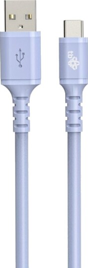 Usb Til Usb-C-Kabel 1 M Silikone Lilla