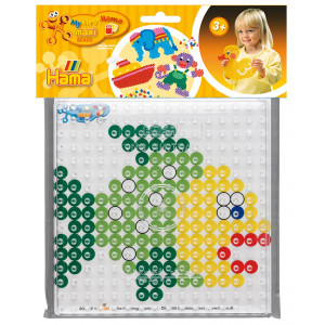 Hama Maxi Perleplatesett 8283 Firkantet PerleplateMotivark & Strykep