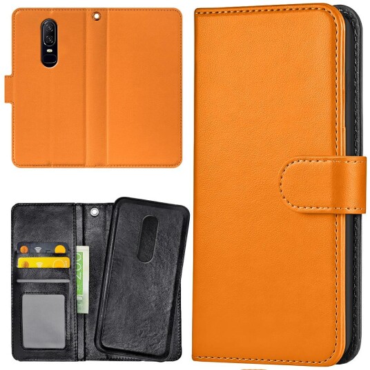 Generic Xiaomi Mi 9t/9t Pro - Lommebok Deksel Oransje