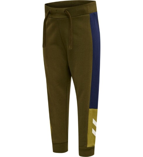 Hummel Joggebukse hmlCommon Dark Olive 1 år 80 Joggebukse Grønn