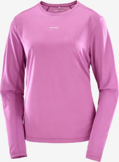 Salomon SHKout Core LS Tee W iris orchid XS