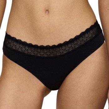 Triumph Truser 2P Feel Of Modal Tai Knickers Svart modal Large Dame